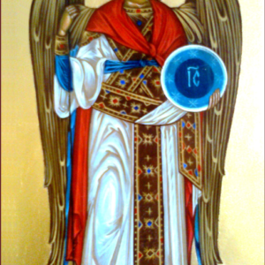 Alternative view of Archangel Michael Icon