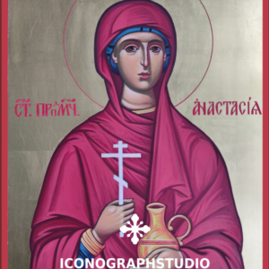 Alternative view of Great Martyr Anastasia the Deliverer from Potions icon