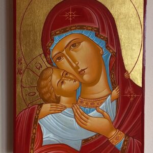 Alternative view of Mother of God Icon: Virgin Mary Orthodox Icon - Christian Gift